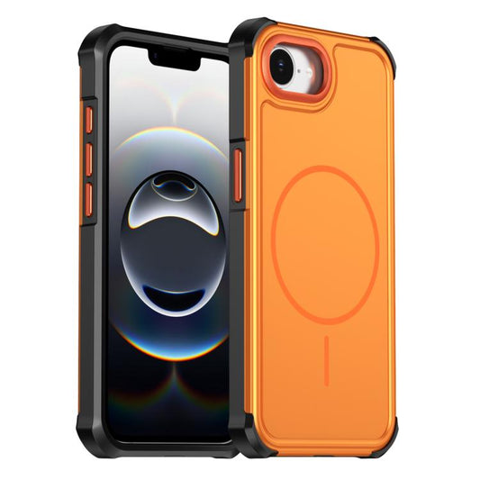 Solid Color 2 in 1 Magnetic Airbag Shockproof Phone Case, For iPhone 17e / 16e, For iPhone 17 Pro Max, For iPhone 17 Pro, For iPhone 17, For iPhone Air, For iPhone 16 Pro Max, For iPhone 16 Pro, For iPhone 16 Plus, For iPhone 16