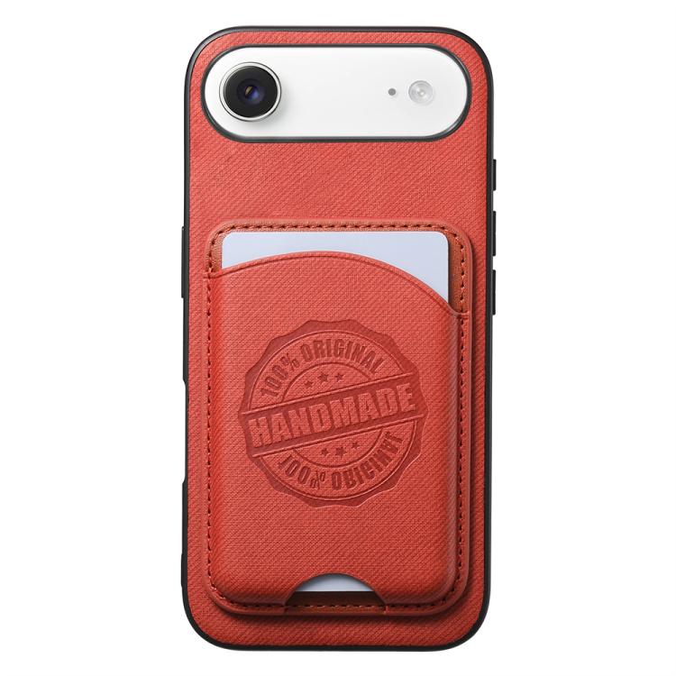 Twill Texture Vegan Leather Magnetic Phone Cover with Detachable Card Holder, For iPhone 16e / 17e, For iPhone 17 Pro Max, For iPhone 17 Pro, For iPhone 17, For iPhone Air, For iPhone 16 Pro Max