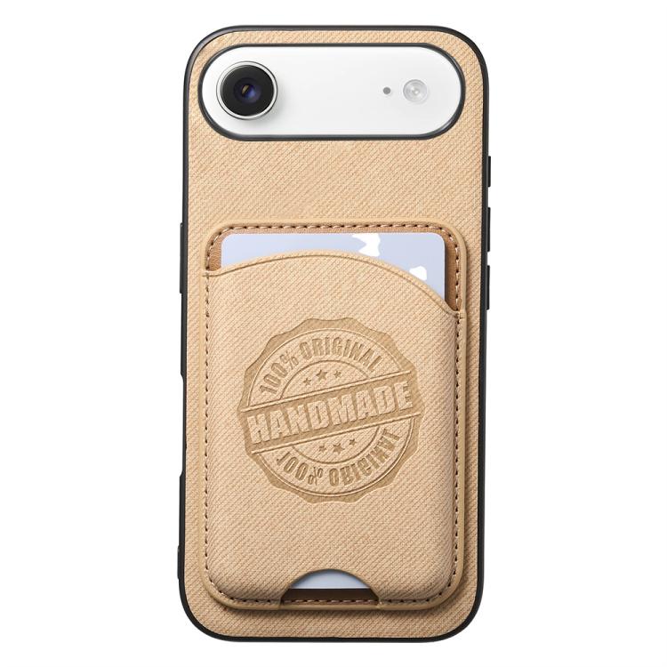 Twill Texture Vegan Leather Magnetic Phone Cover with Detachable Card Holder, For iPhone 16e / 17e, For iPhone 17 Pro Max, For iPhone 17 Pro, For iPhone 17, For iPhone Air, For iPhone 16 Pro Max