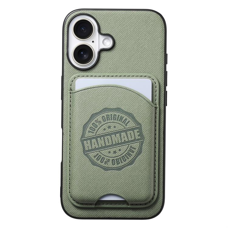 Twill Texture Vegan Leather Magnetic Phone Cover with Detachable Card Holder, For iPhone 16 Pro, For iPhone 16 Plus, For iPhone 16, For iPhone 15 Pro Max, For iPhone 15 Pro, For iPhone 15 Plus