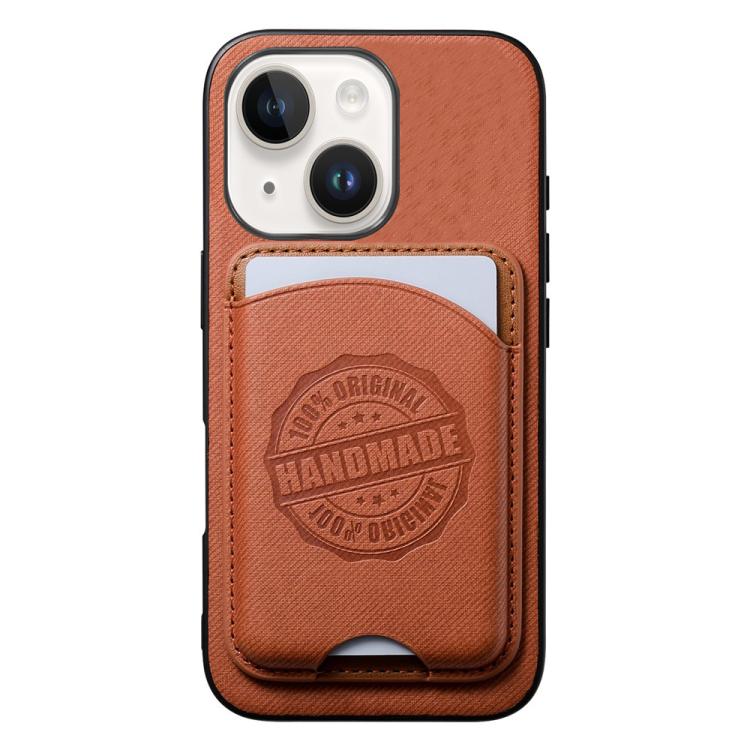 Twill Texture Vegan Leather Magnetic Phone Cover with Detachable Card Holder, For iPhone 16 Pro, For iPhone 16 Plus, For iPhone 16, For iPhone 15 Pro Max, For iPhone 15 Pro, For iPhone 15 Plus