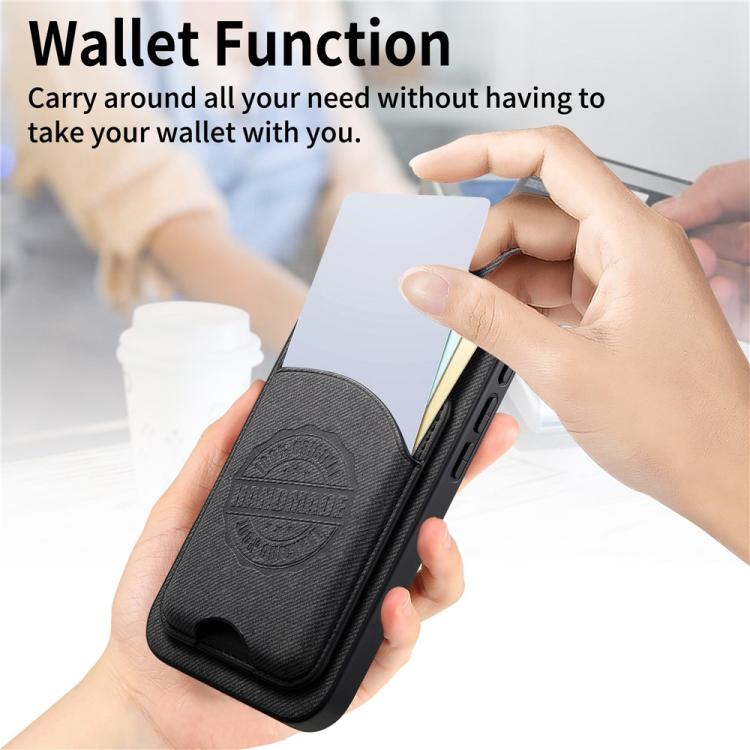 Twill Texture Vegan Leather Magnetic Phone Cover with Detachable Card Holder, For iPhone 13 Pro, For iPhone 13, For iPhone 12, For iPhone 12 Pro Max, For iPhone 12 Pro, For iPhone 11 Pro Max
