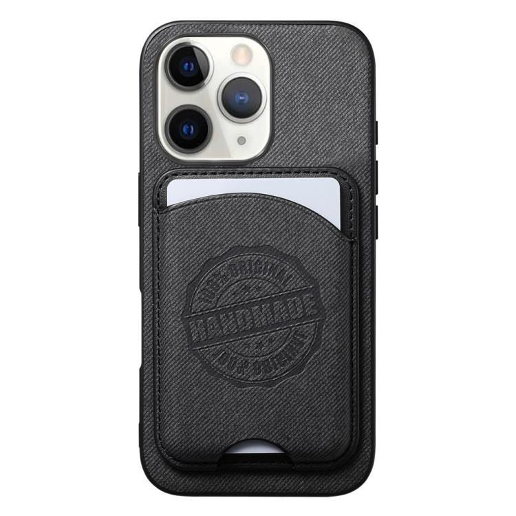 Twill Texture Vegan Leather Magnetic Phone Cover with Detachable Card Holder, For iPhone 13 Pro, For iPhone 13, For iPhone 12, For iPhone 12 Pro Max, For iPhone 12 Pro, For iPhone 11 Pro Max