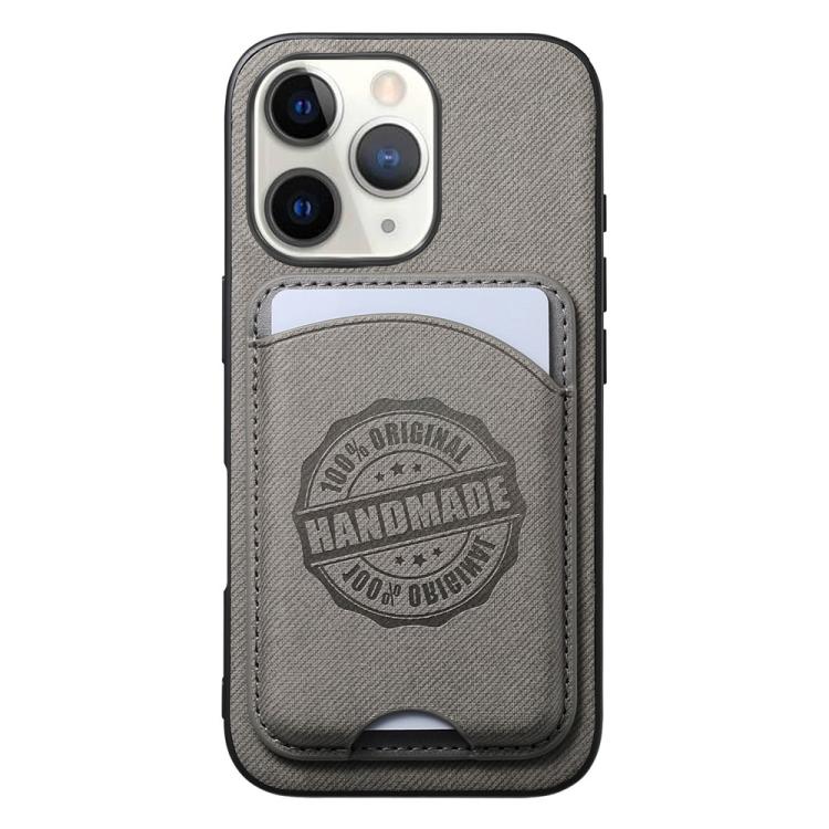 Twill Texture Vegan Leather Magnetic Phone Cover with Detachable Card Holder, For iPhone 13 Pro, For iPhone 13, For iPhone 12, For iPhone 12 Pro Max, For iPhone 12 Pro, For iPhone 11 Pro Max