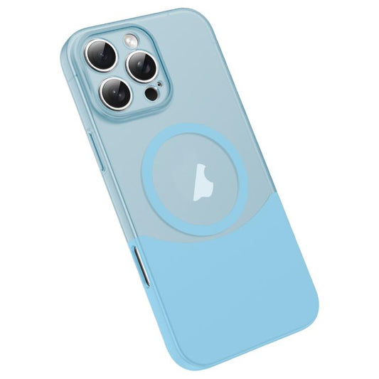 Tenon-and-mortise Splicing Magnetic PC Phone Case, For iPhone 16 Pro, For iPhone 16 Plus, For iPhone 16, For iPhone 15 Pro Max, For iPhone 15 Pro, For iPhone 15 Plus / 14 Plus