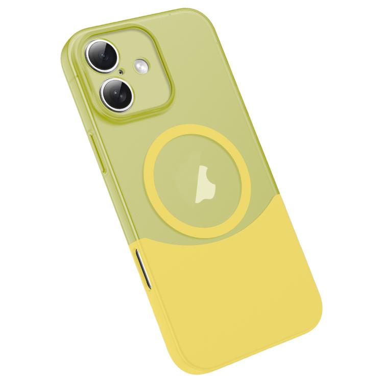 Tenon-and-mortise Splicing Magnetic PC Phone Case, For iPhone 16 Pro, For iPhone 16 Plus, For iPhone 16, For iPhone 15 Pro Max, For iPhone 15 Pro, For iPhone 15 Plus / 14 Plus