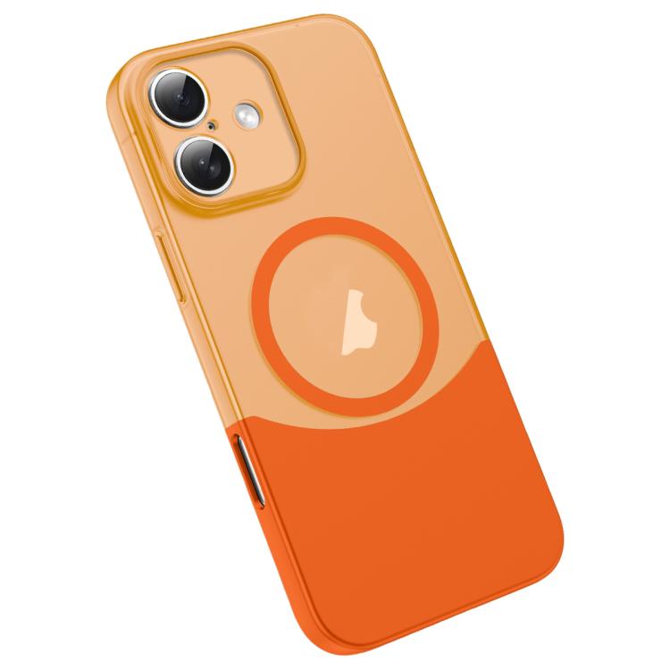 Tenon-and-mortise Splicing Magnetic PC Phone Case, For iPhone 16 Pro, For iPhone 16 Plus, For iPhone 16, For iPhone 15 Pro Max, For iPhone 15 Pro, For iPhone 15 Plus / 14 Plus
