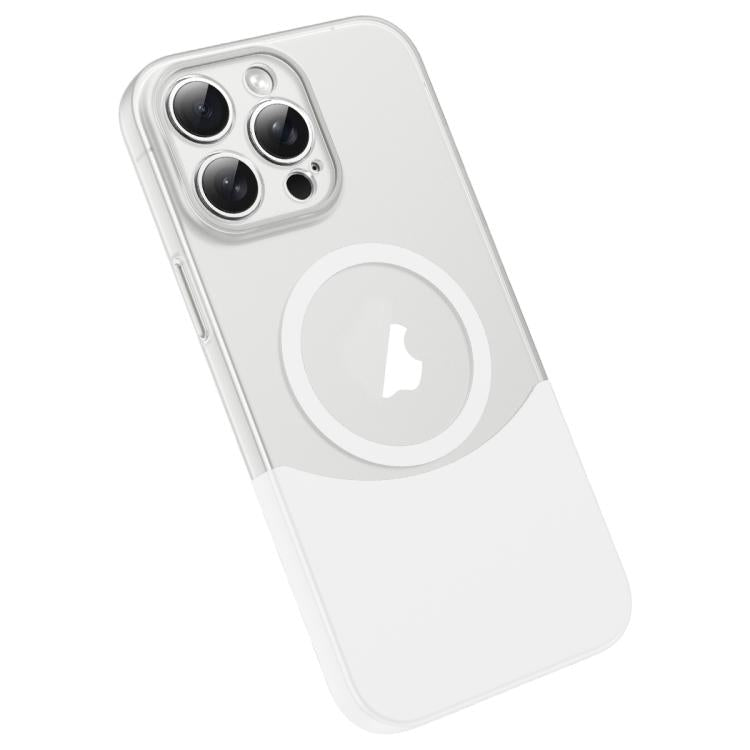 Tenon-and-mortise Splicing Magnetic PC Phone Case, For iPhone 16 Pro, For iPhone 16 Plus, For iPhone 16, For iPhone 15 Pro Max, For iPhone 15 Pro, For iPhone 15 Plus / 14 Plus