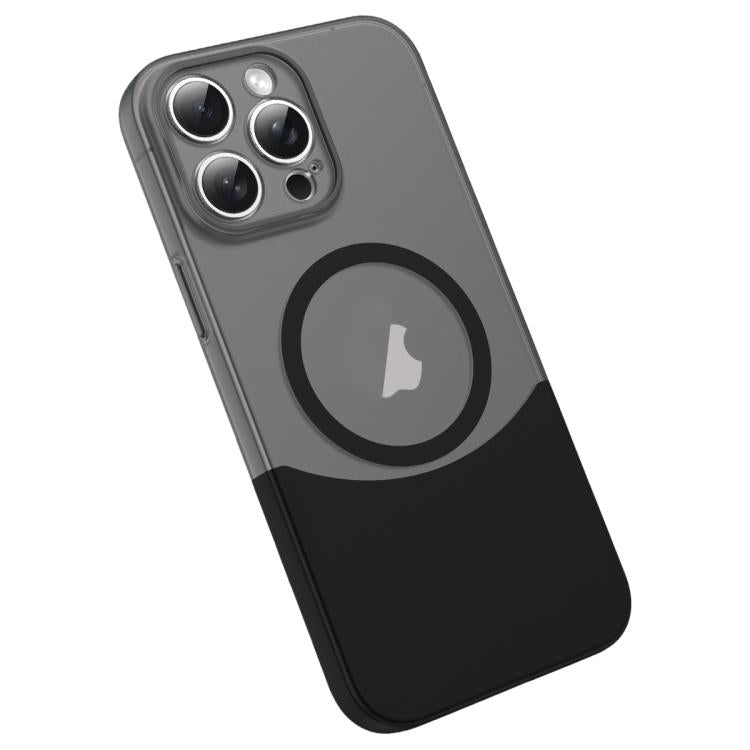 Tenon-and-mortise Splicing Magnetic PC Phone Case, For iPhone 16 Pro, For iPhone 16 Plus, For iPhone 16, For iPhone 15 Pro Max, For iPhone 15 Pro, For iPhone 15 Plus / 14 Plus