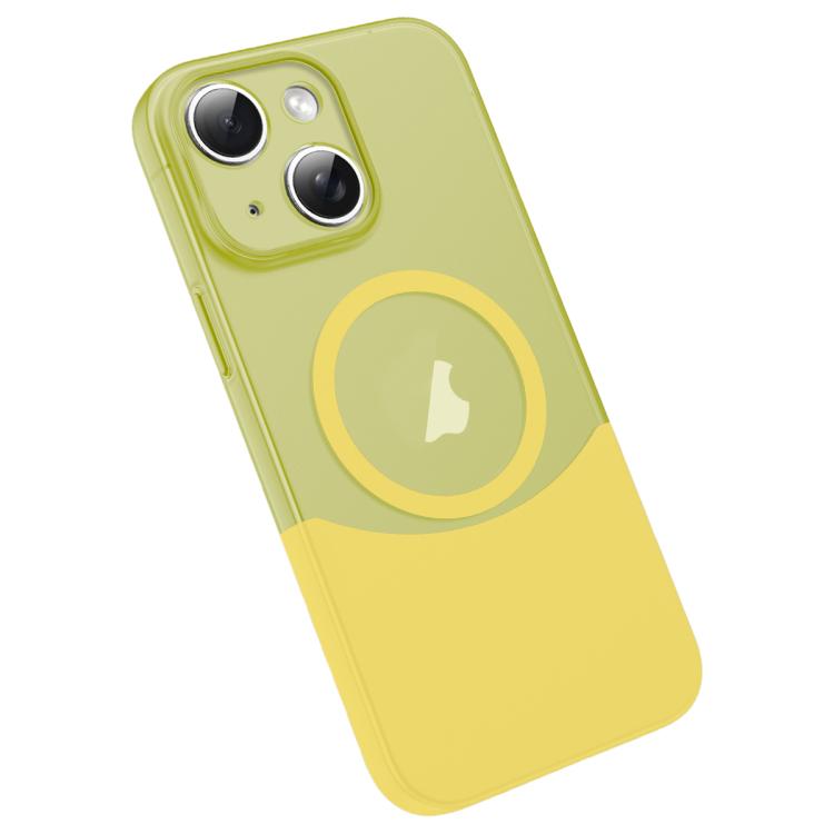Tenon-and-mortise Splicing Magnetic PC Phone Case, For iPhone 16 Pro, For iPhone 16 Plus, For iPhone 16, For iPhone 15 Pro Max, For iPhone 15 Pro, For iPhone 15 Plus / 14 Plus