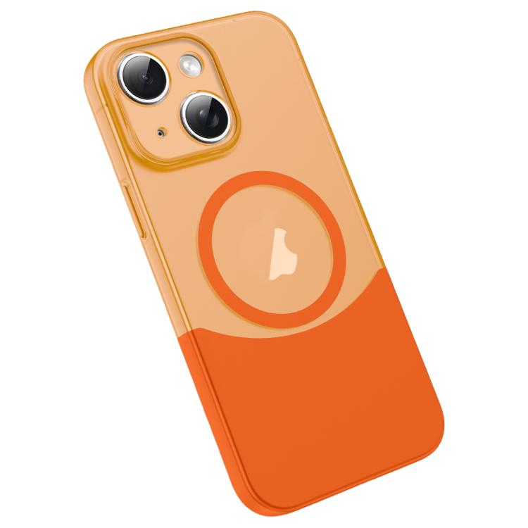 Tenon-and-mortise Splicing Magnetic PC Phone Case, For iPhone 16 Pro, For iPhone 16 Plus, For iPhone 16, For iPhone 15 Pro Max, For iPhone 15 Pro, For iPhone 15 Plus / 14 Plus