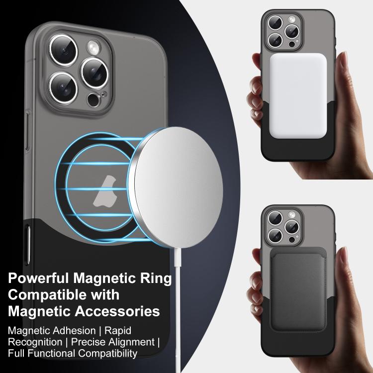 Tenon-and-mortise Splicing Magnetic PC Phone Case, For iPhone 15, For iPhone 14 / 13, For iPhone 14 Pro, For iPhone 14 Pro Max, For iPhone 13 Pro Max, For iPhone 13 Pro