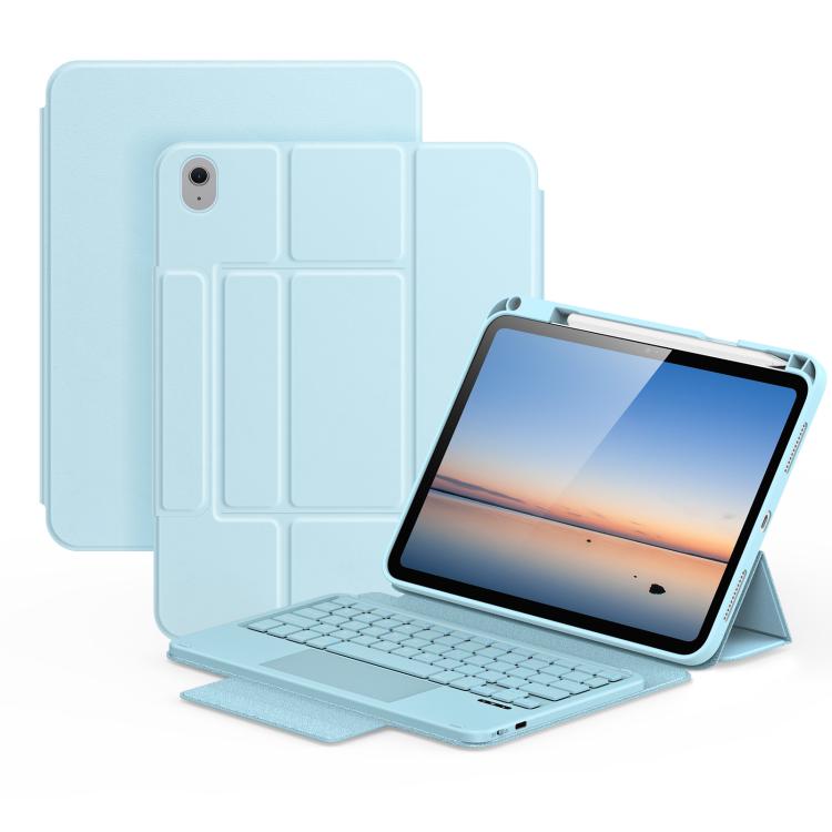 DUX DUCIS YK Series Magnetic Wireless Keyboard Vegan Leather Tablet Case, For iPad Air 11 2026 / 2025 / 2024, For iPad Pro 11 2025 / 2024, For iPad 2025 / 2022