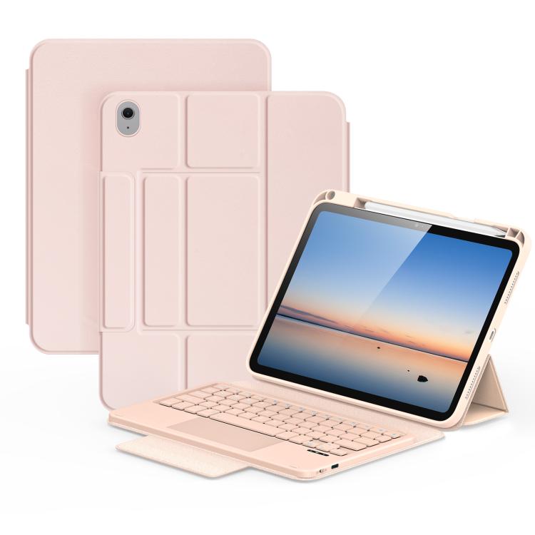DUX DUCIS YK Series Magnetic Wireless Keyboard Vegan Leather Tablet Case, For iPad Air 11 2026 / 2025 / 2024, For iPad Pro 11 2025 / 2024, For iPad 2025 / 2022