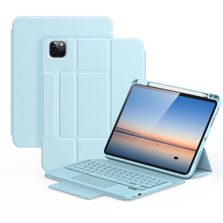 DUX DUCIS YK Series Magnetic Wireless Keyboard Vegan Leather Tablet Case, For iPad Air 13 2026 / 2025 / 2024, For iPad Air 11 2026 / 2025 / 2024, For iPad Pro 13 2025 / 2024, For iPad Pro 11 2025 / 2024, For iPad 2025 / 2022