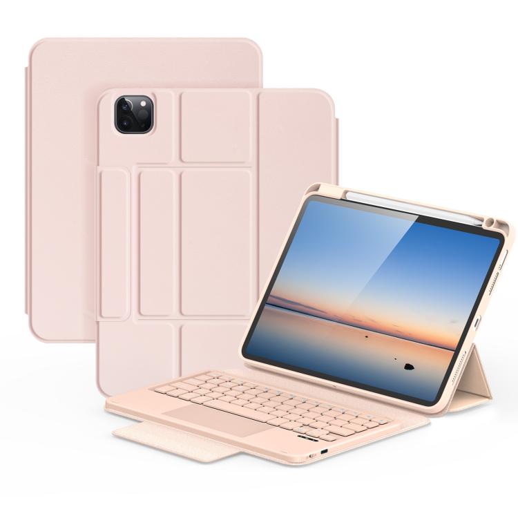 DUX DUCIS YK Series Magnetic Wireless Keyboard Vegan Leather Tablet Case, For iPad Air 13 2026 / 2025 / 2024, For iPad Air 11 2026 / 2025 / 2024, For iPad Pro 13 2025 / 2024, For iPad Pro 11 2025 / 2024, For iPad 2025 / 2022