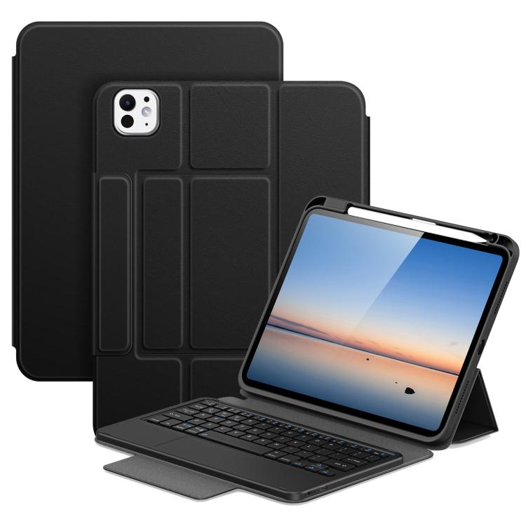 DUX DUCIS YK Series Magnetic Wireless Keyboard Vegan Leather Tablet Case, For iPad Air 13 2026 / 2025 / 2024, For iPad Air 11 2026 / 2025 / 2024, For iPad Pro 13 2025 / 2024, For iPad Pro 11 2025 / 2024, For iPad 2025 / 2022