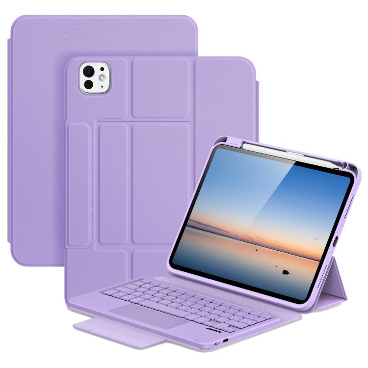 DUX DUCIS YK Series Magnetic Wireless Keyboard Vegan Leather Tablet Case, For iPad Air 13 2026 / 2025 / 2024, For iPad Air 11 2026 / 2025 / 2024, For iPad Pro 13 2025 / 2024, For iPad Pro 11 2025 / 2024, For iPad 2025 / 2022