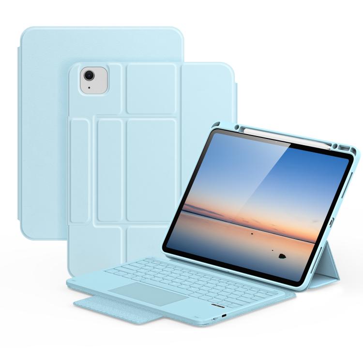 DUX DUCIS YK Series Magnetic Wireless Keyboard Vegan Leather Tablet Case, For iPad Air 13 2026 / 2025 / 2024, For iPad Air 11 2026 / 2025 / 2024, For iPad Pro 13 2025 / 2024, For iPad Pro 11 2025 / 2024, For iPad 2025 / 2022