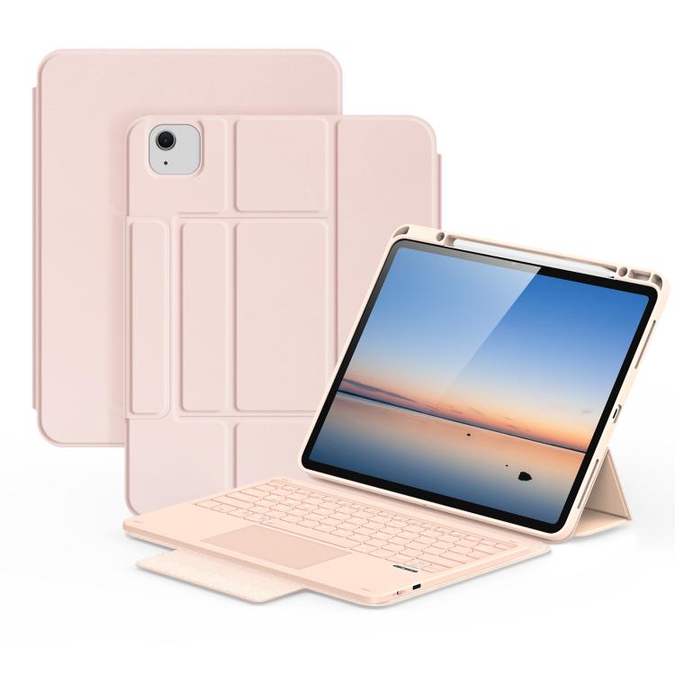 DUX DUCIS YK Series Magnetic Wireless Keyboard Vegan Leather Tablet Case, For iPad Air 13 2026 / 2025 / 2024, For iPad Air 11 2026 / 2025 / 2024, For iPad Pro 13 2025 / 2024, For iPad Pro 11 2025 / 2024, For iPad 2025 / 2022