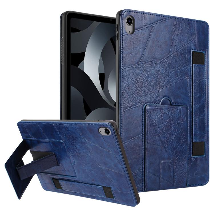 Wristband Retro Vegan Leather Back Tablet Case with Holder, For iPad Air 13 2026 / 2025 / 2024, For iPad Air 2026 / 2025 / 2024, For iPad Pro 13 2025 / 2024, For iPad Pro 11 2025 / 2024, For iPad 2025 / 2022, For iPad mini 2024 / mini 6                ...