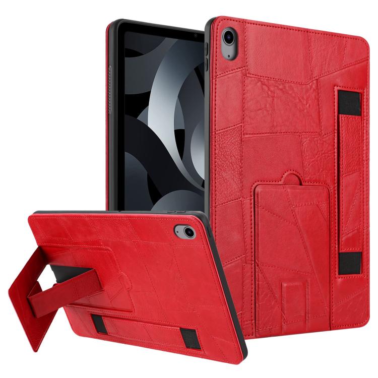 Wristband Retro Vegan Leather Back Tablet Case with Holder, For iPad Air 13 2026 / 2025 / 2024, For iPad Air 2026 / 2025 / 2024, For iPad Pro 13 2025 / 2024, For iPad Pro 11 2025 / 2024, For iPad 2025 / 2022, For iPad mini 2024 / mini 6                ...