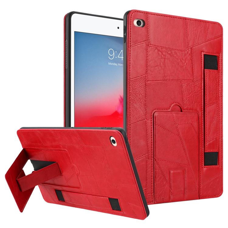 Wristband Retro Vegan Leather Back Tablet Case with Holder, For iPad Air 13 2026 / 2025 / 2024, For iPad Air 2026 / 2025 / 2024, For iPad Pro 13 2025 / 2024, For iPad Pro 11 2025 / 2024, For iPad 2025 / 2022, For iPad mini 2024 / mini 6                ...