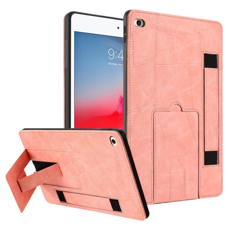 Wristband Retro Vegan Leather Back Tablet Case with Holder, For iPad Air 13 2026 / 2025 / 2024, For iPad Air 2026 / 2025 / 2024, For iPad Pro 13 2025 / 2024, For iPad Pro 11 2025 / 2024, For iPad 2025 / 2022, For iPad mini 2024 / mini 6                ...