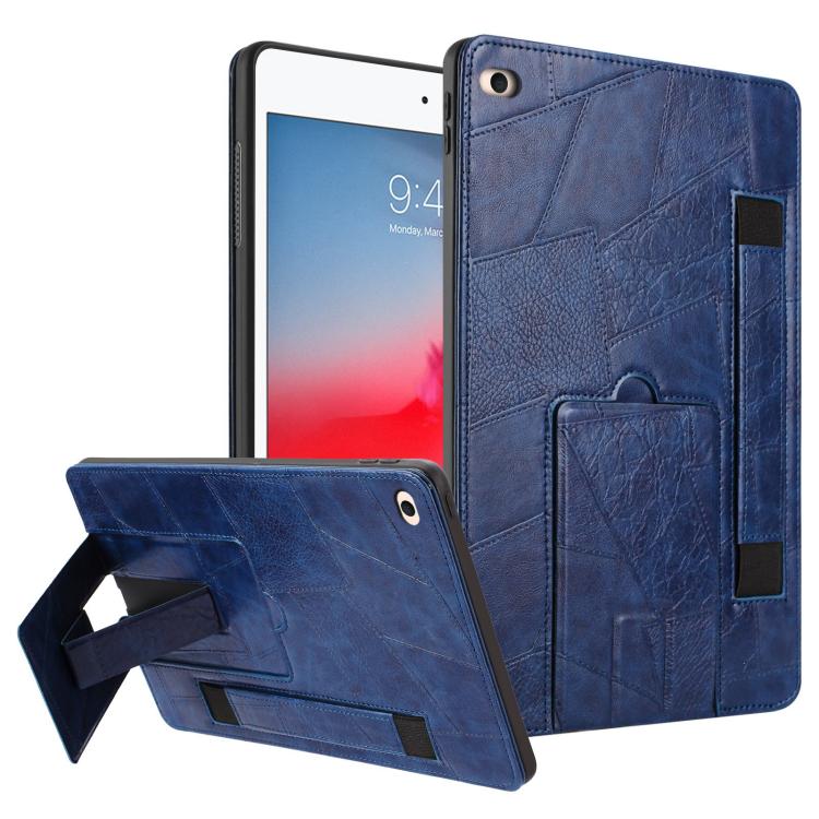 Wristband Retro Vegan Leather Back Tablet Case with Holder, For iPad Air 13 2026 / 2025 / 2024, For iPad Air 2026 / 2025 / 2024, For iPad Pro 13 2025 / 2024, For iPad Pro 11 2025 / 2024, For iPad 2025 / 2022, For iPad mini 2024 / mini 6                ...
