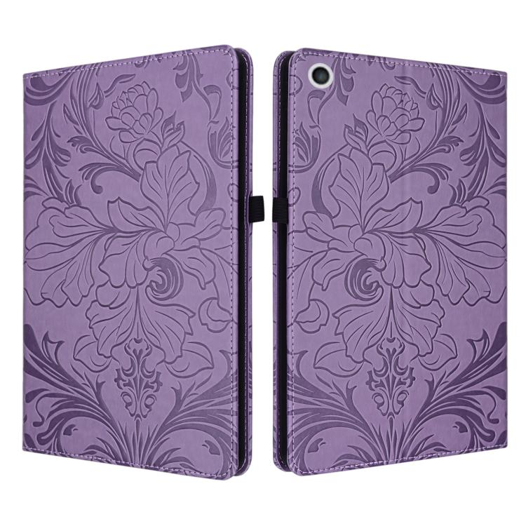 Floral Embossed Pattern Vegan Leather Tablet Case with Sleep/Wake-up, For iPad Air 13 2026/2025/2024, For iPad Air 11 2024/2025/2026, For iPad Pro 11 2024 / 2025, For iPad 2025 / 2022, For iPad mini 6 / mini 2024, For iPad 10.2 2019/2020/2021          ...
