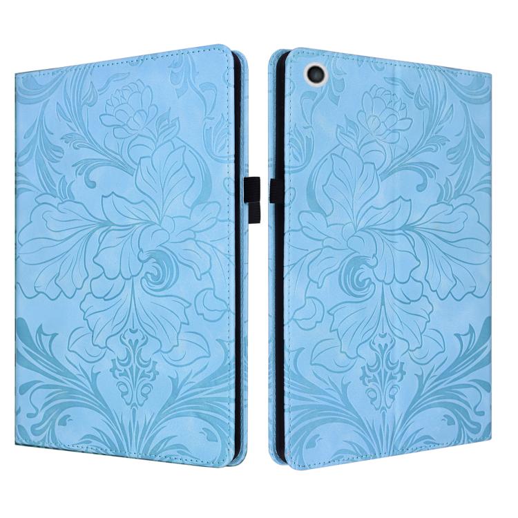 Floral Embossed Pattern Vegan Leather Tablet Case with Sleep/Wake-up, For iPad Air 13 2026/2025/2024, For iPad Air 11 2024/2025/2026, For iPad Pro 11 2024 / 2025, For iPad 2025 / 2022, For iPad mini 6 / mini 2024, For iPad 10.2 2019/2020/2021          ...