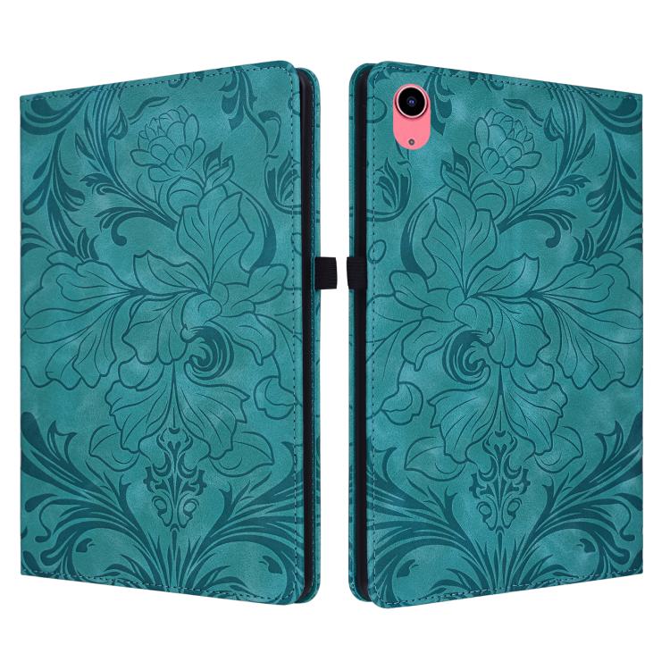 Floral Embossed Pattern Vegan Leather Tablet Case with Sleep/Wake-up, For iPad Air 13 2026/2025/2024, For iPad Air 11 2024/2025/2026, For iPad Pro 11 2024 / 2025, For iPad 2025 / 2022, For iPad mini 6 / mini 2024, For iPad 10.2 2019/2020/2021          ...