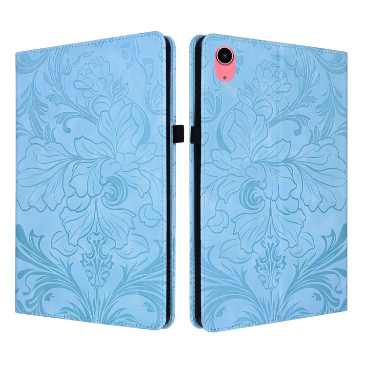 Floral Embossed Pattern Vegan Leather Tablet Case with Sleep/Wake-up, For iPad Air 13 2026/2025/2024, For iPad Air 11 2024/2025/2026, For iPad Pro 11 2024 / 2025, For iPad 2025 / 2022, For iPad mini 6 / mini 2024, For iPad 10.2 2019/2020/2021          ...