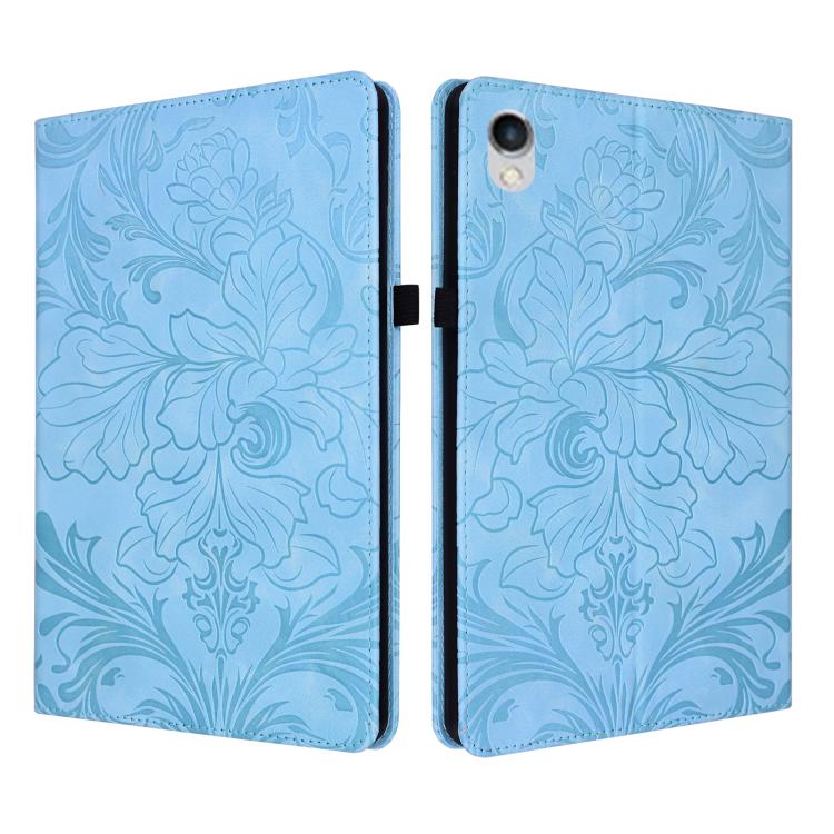 Floral Embossed Pattern Vegan Leather Tablet Case with Sleep/Wake-up, For iPad Air 13 2026/2025/2024, For iPad Air 11 2024/2025/2026, For iPad Pro 11 2024 / 2025, For iPad 2025 / 2022, For iPad mini 6 / mini 2024, For iPad 10.2 2019/2020/2021          ...
