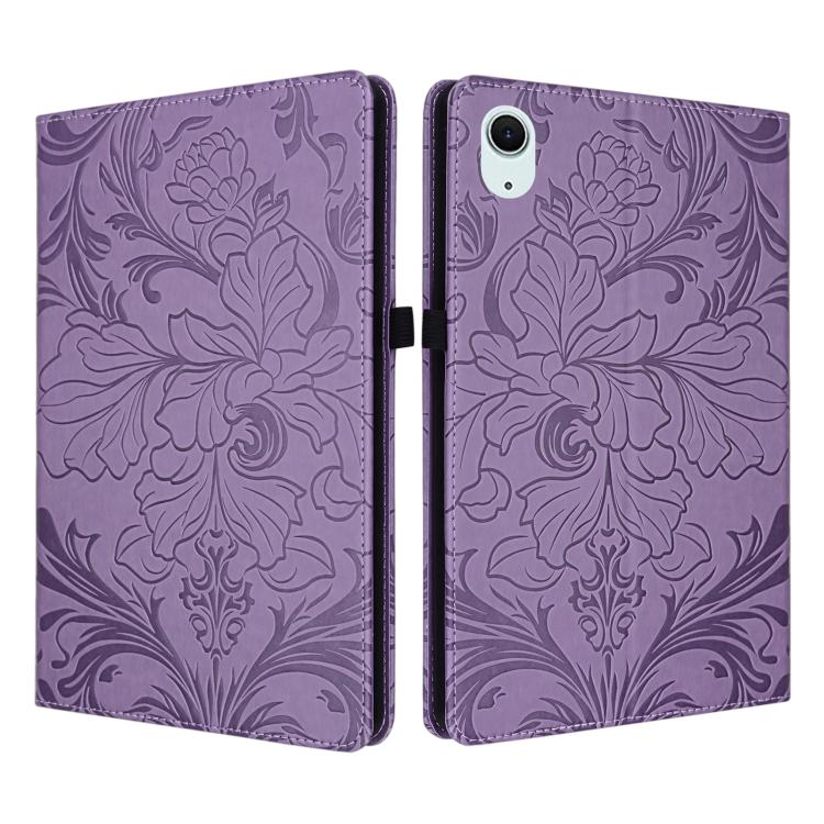 Floral Embossed Pattern Vegan Leather Tablet Case with Sleep/Wake-up, For iPad Air 13 2026/2025/2024, For iPad Air 11 2024/2025/2026, For iPad Pro 11 2024 / 2025, For iPad 2025 / 2022, For iPad mini 6 / mini 2024, For iPad 10.2 2019/2020/2021          ...