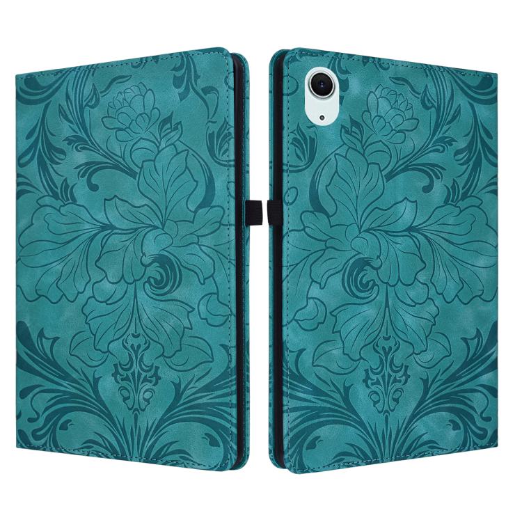 Floral Embossed Pattern Vegan Leather Tablet Case with Sleep/Wake-up, For iPad Air 13 2026/2025/2024, For iPad Air 11 2024/2025/2026, For iPad Pro 11 2024 / 2025, For iPad 2025 / 2022, For iPad mini 6 / mini 2024, For iPad 10.2 2019/2020/2021          ...