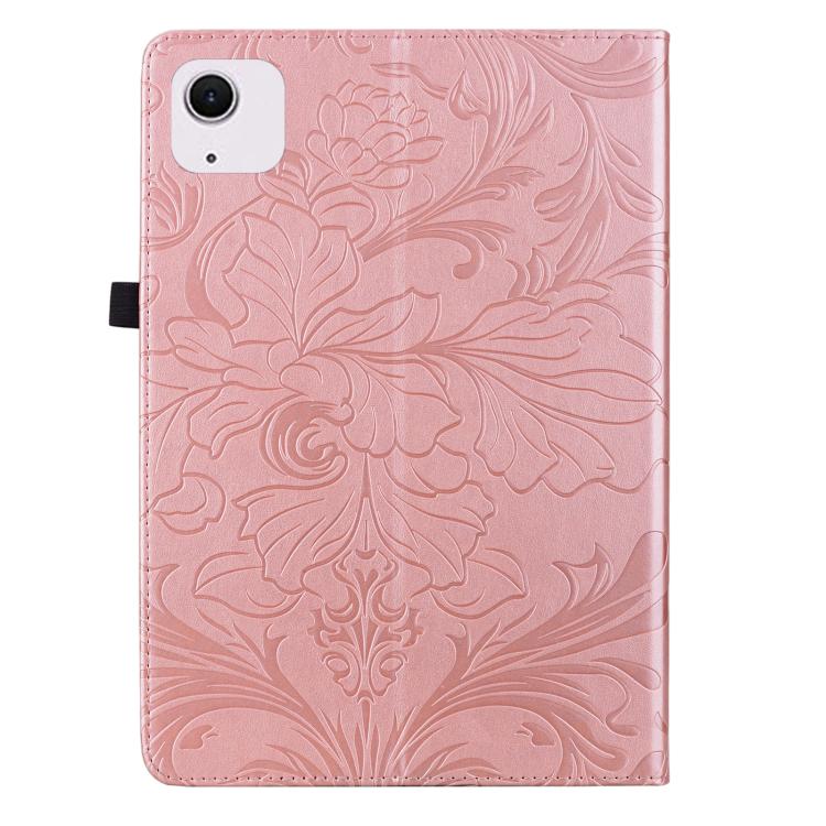 Floral Embossed Pattern Vegan Leather Tablet Case with Sleep/Wake-up, For iPad Air 13 2026/2025/2024, For iPad Air 11 2024/2025/2026, For iPad Pro 11 2024 / 2025, For iPad 2025 / 2022, For iPad mini 6 / mini 2024, For iPad 10.2 2019/2020/2021          ...