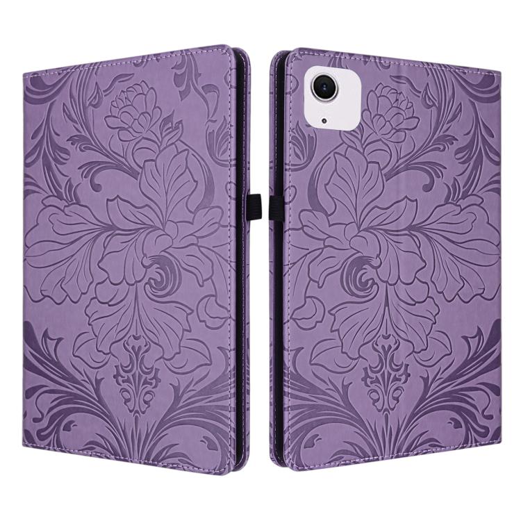 Floral Embossed Pattern Vegan Leather Tablet Case with Sleep/Wake-up, For iPad Air 13 2026/2025/2024, For iPad Air 11 2024/2025/2026, For iPad Pro 11 2024 / 2025, For iPad 2025 / 2022, For iPad mini 6 / mini 2024, For iPad 10.2 2019/2020/2021          ...