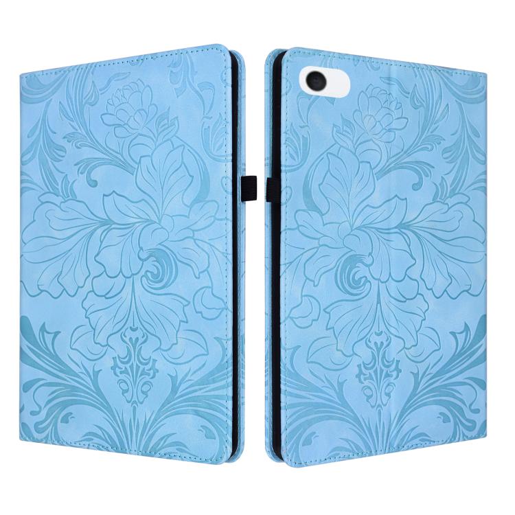 Floral Embossed Pattern Vegan Leather Tablet Case with Sleep/Wake-up, For iPad Air 13 2026/2025/2024, For iPad Air 11 2024/2025/2026, For iPad Pro 11 2024 / 2025, For iPad 2025 / 2022, For iPad mini 6 / mini 2024, For iPad 10.2 2019/2020/2021          ...