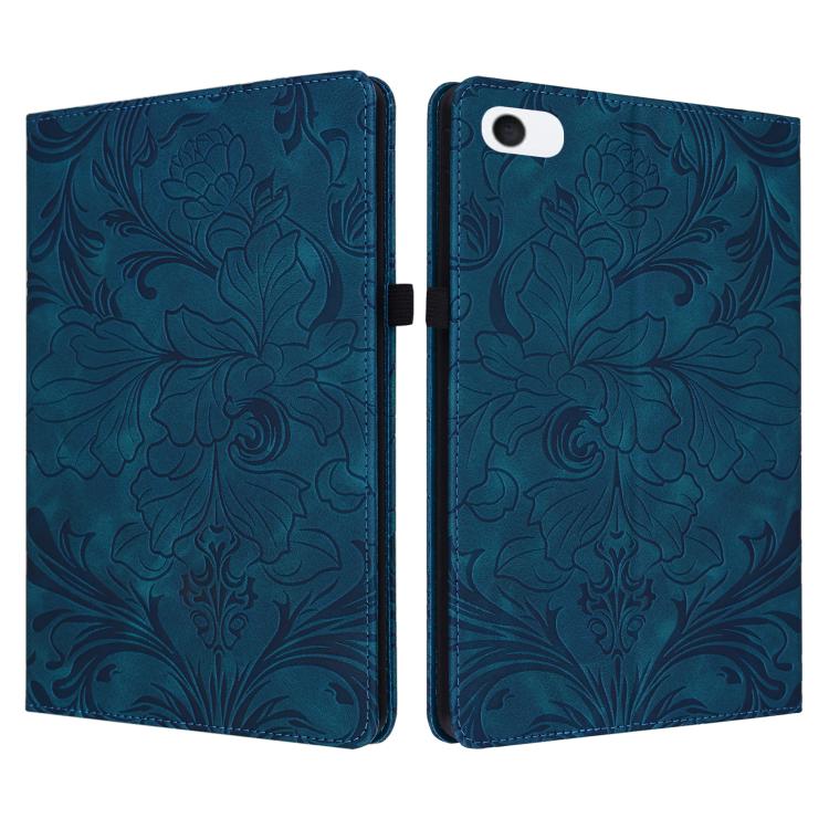 Floral Embossed Pattern Vegan Leather Tablet Case with Sleep/Wake-up, For iPad Air 13 2026/2025/2024, For iPad Air 11 2024/2025/2026, For iPad Pro 11 2024 / 2025, For iPad 2025 / 2022, For iPad mini 6 / mini 2024, For iPad 10.2 2019/2020/2021          ...