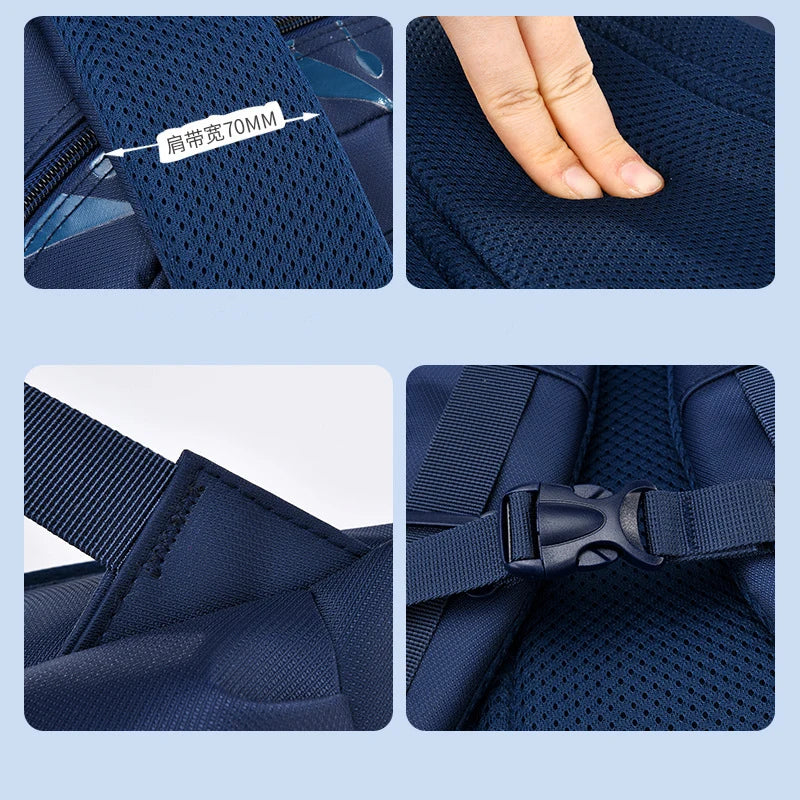 Hemasa Primary School Backpacks Waterproof Children School Bags For Boys kids/ Travel Backpack