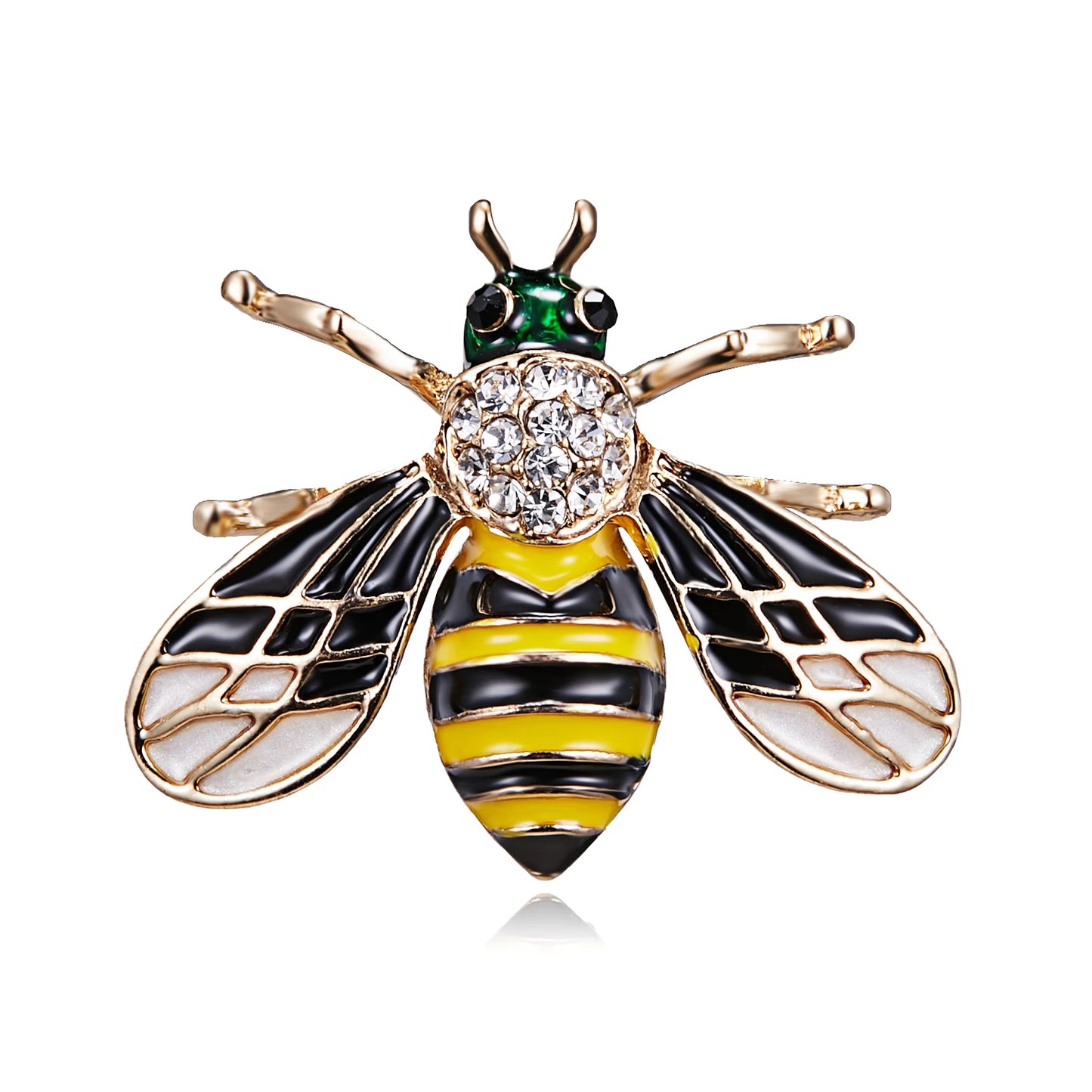 Classic Vintage Bee Brooch Insect Brooches For Women Metal Pins Banquet Party Suit Coat Cap Accessories Fall Winter Unique Gif