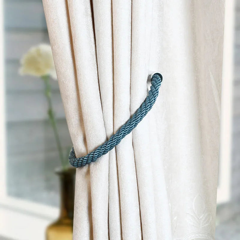 Nordic Style Vintage Magnetic Curtain Tieback for Home Bedroom Living Room Window Curtain