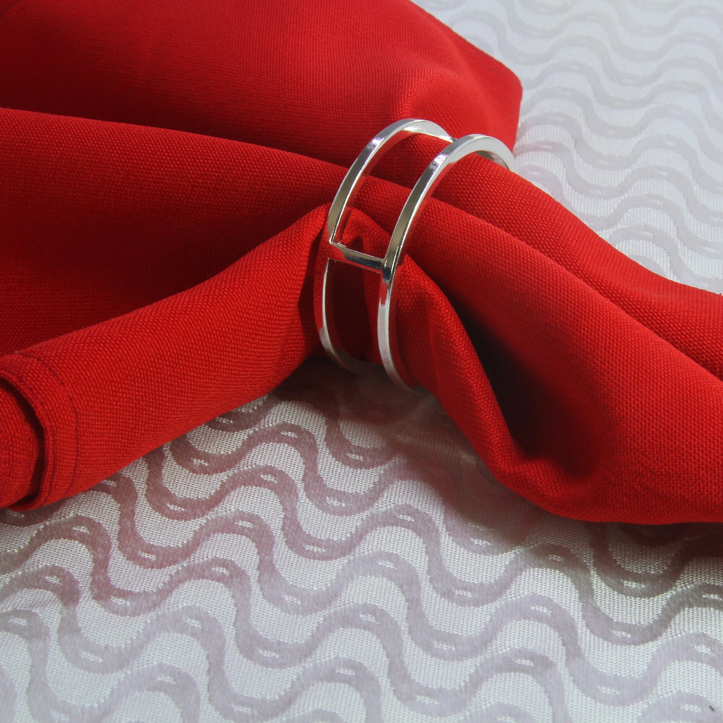 free shipping gold silver metal  napkin ring, napkin holder for wedding,6 pcs qn15062005