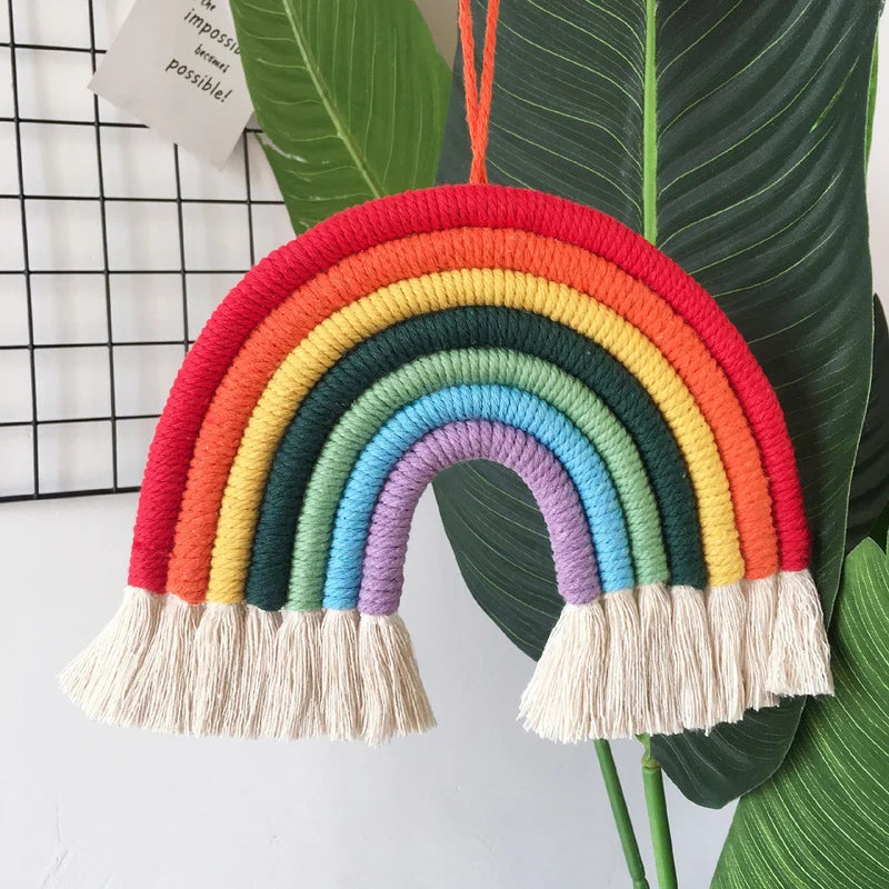 Hemasa Rainbow Hanging Decor /Macrame Home Decoration