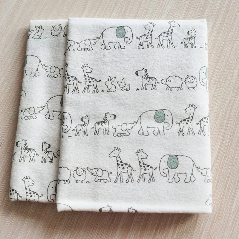 Receiving Baby Blankets Newborn Cotton Flannel Diapers  75X75cm
