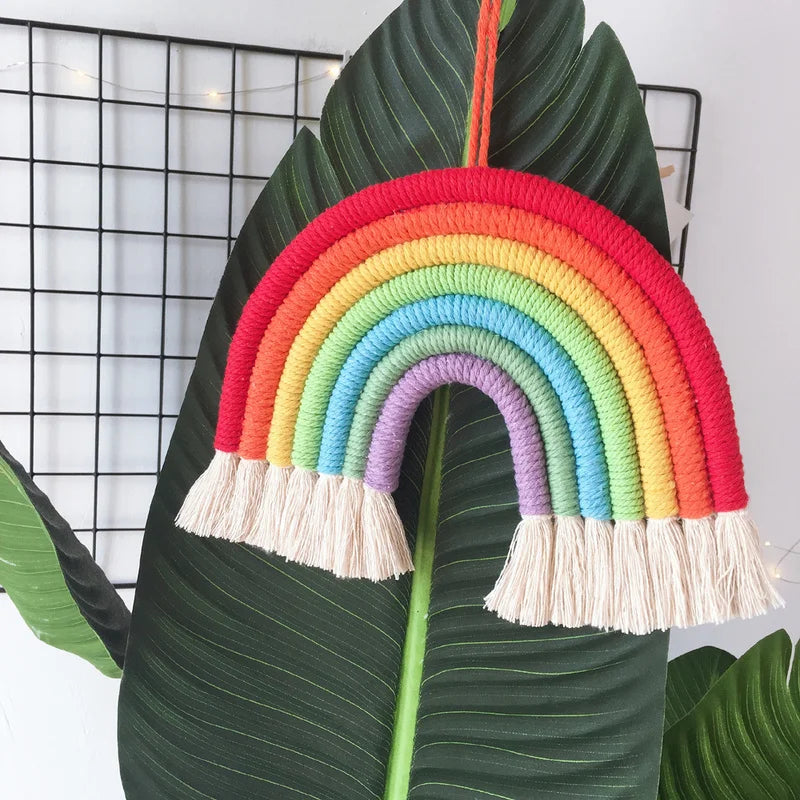 Hemasa Rainbow Hanging Decor /Macrame Home Decoration