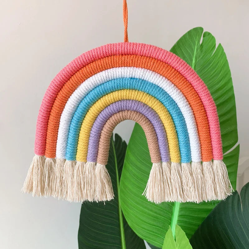 Hemasa Rainbow Hanging Decor /Macrame Home Decoration