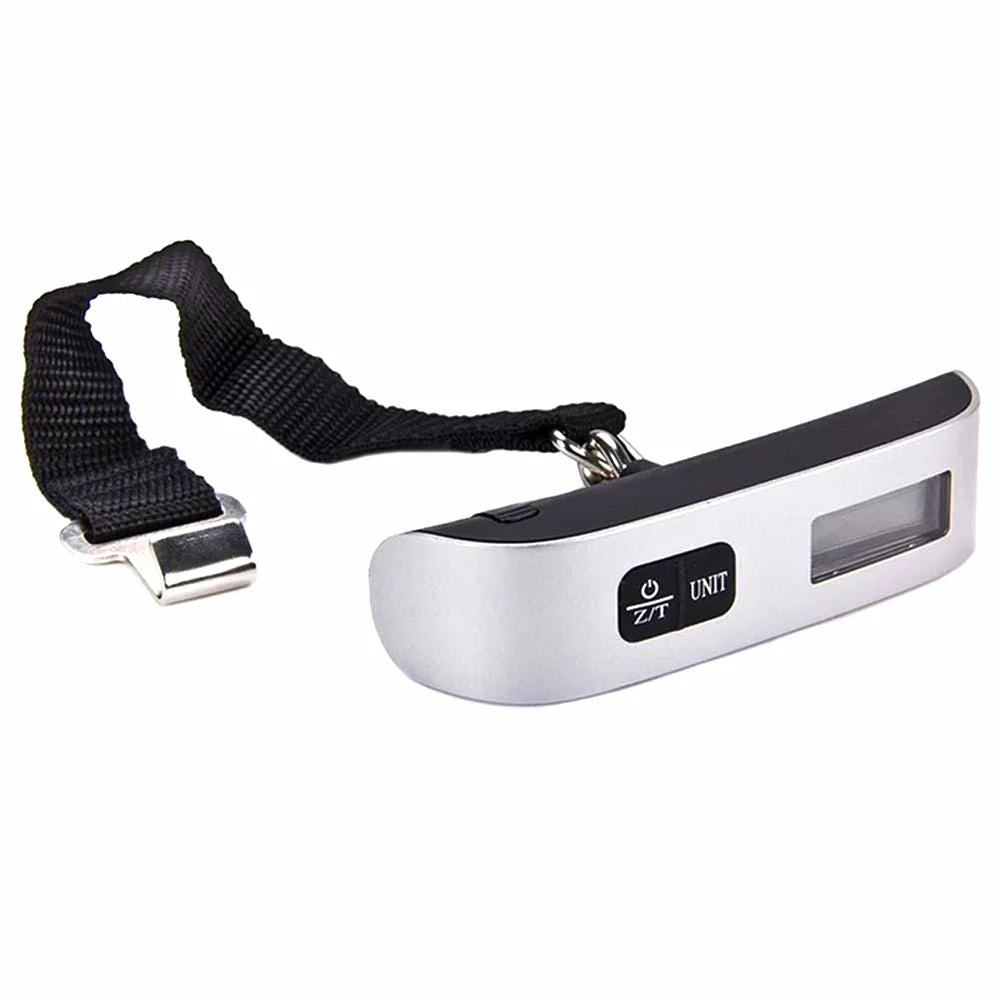 Portable Scale Digital LCD Display 110lb/50kg Electronic Luggage Hanging Suitcase Travel Weighs Baggage Bag Weight Balance Tool
