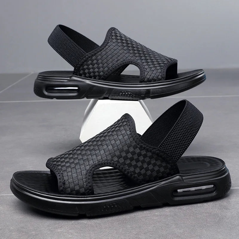 Hot Wholesale Summer New Men Sandals Fashion Slippers Men shoes Outdoor Beach Casual Shoes Cheap Male Daily Shoes Dropshipping